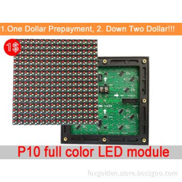 Outdoor P10 DIP 3in1 LED Module for Advertising